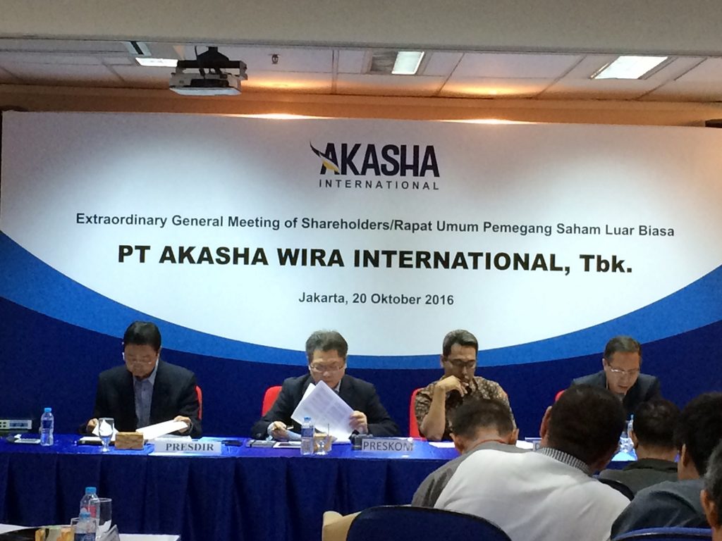 Rapat telah menyetujui penunjukan Bapak Wihardjo Hadiseputro sebagai Presiden Direktur yang baru menggantikan Bapak Martin Jimi